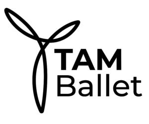 tam ballet company black logo