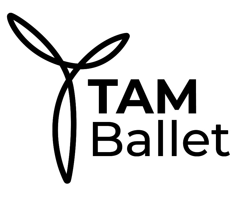 tam ballet company black logo
