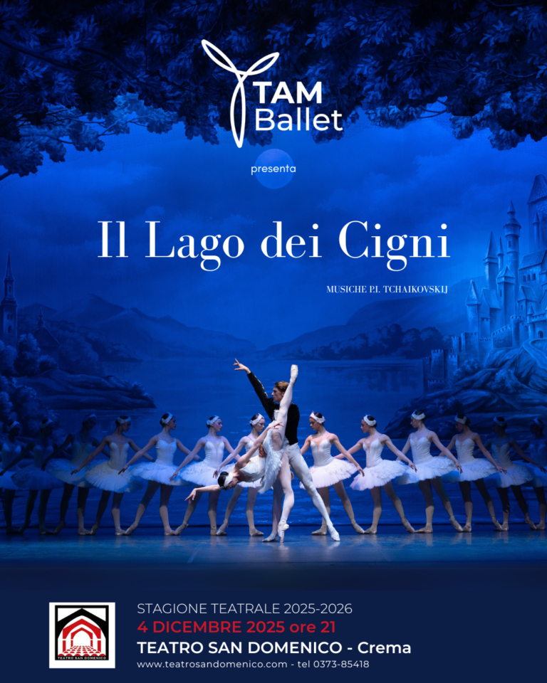 Locandina Lago dei cigni San Domenico Crema
