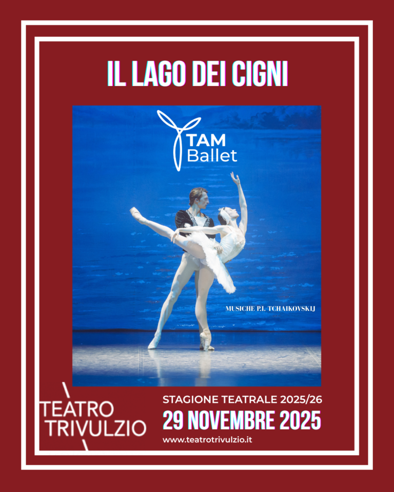 Locandina Lago dei cigni Trivulzio